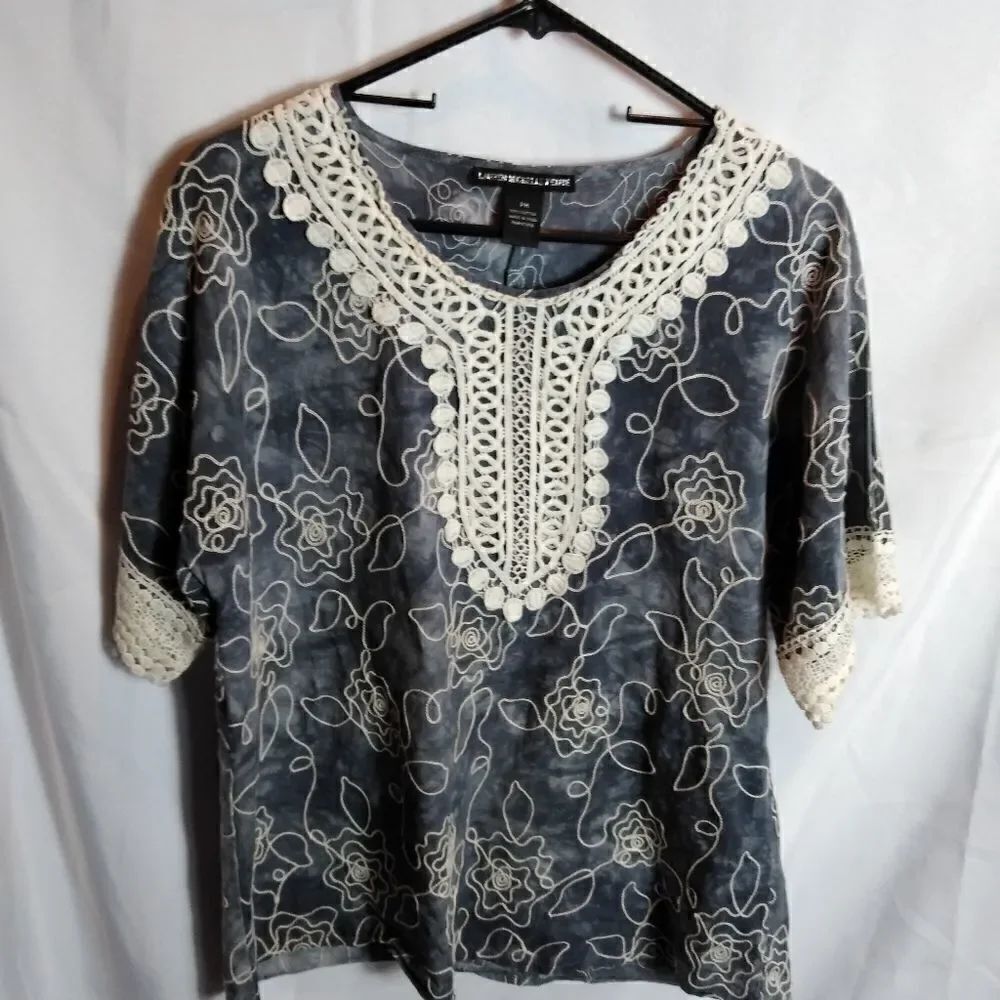Lauren Michelle petite cotton tunic